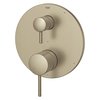 Grohe Timeless Pressure Balance Valve Trim With 2-Way Diverter With Cartridge, Brushed Nickel 29423EN0